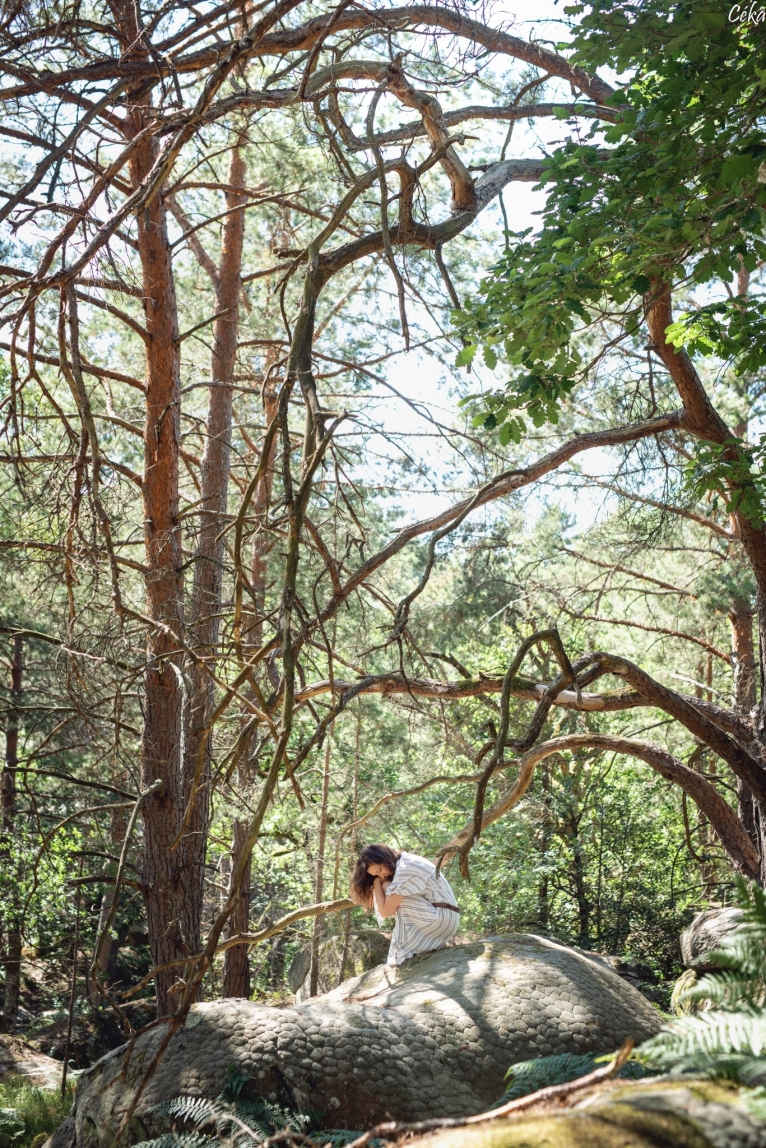 Portrait forêt photographe paris melun